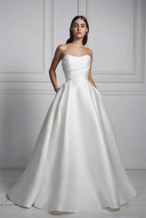 Strapless Mikado Ball Gown Wedding Dress Kleinfeld Bridal