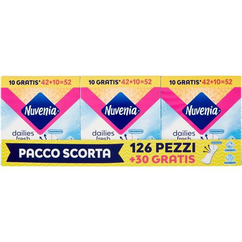 Proteggi Slip Regular Dailies Fresh Pacco Scorta Nuvenia Pz Coop Shop