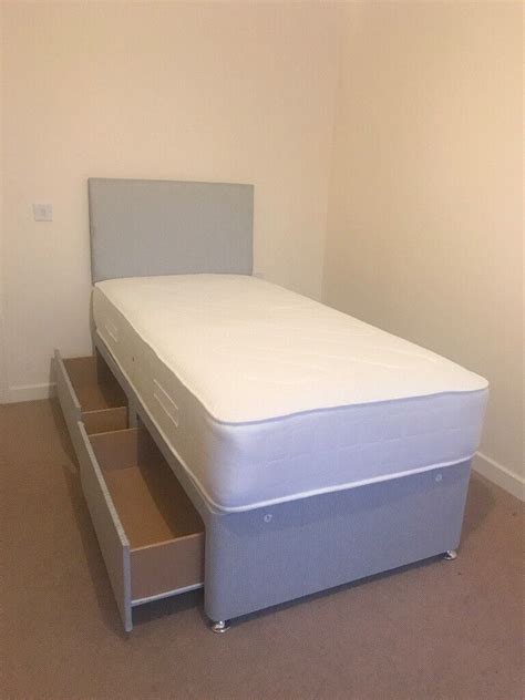 Single Divan Bed with Mattress & Headboard | in Haslemere, Surrey | Gumtree