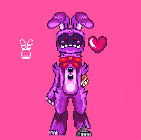 Pixilart Cute Withered Bonnie By Anai