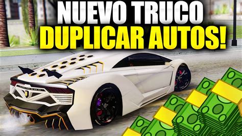 GTA 5 ONLINE 1 29 1 26 NUEVO TRUCO DINERO INFINITO DUPLICAR AUTOS GTA V