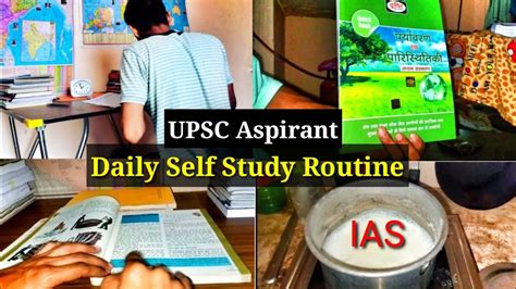 Daily Self Study Routine A Day In The Life Of UPSC Aspirant