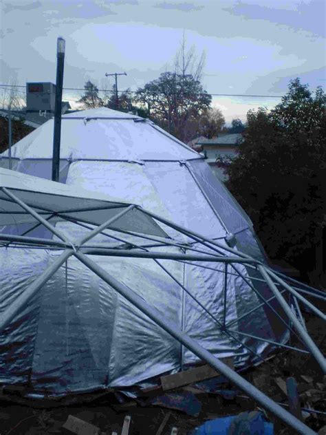 The photo above showsa twenty foot diameter parabolic dome that is ten ...