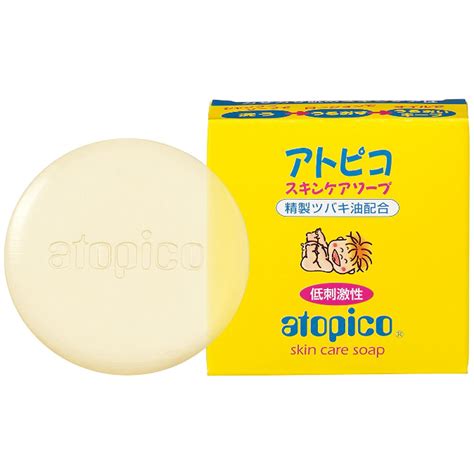 Oshima Tsubaki Atopiсo Skin Care Soap Baby Soap 80g Japan Truly