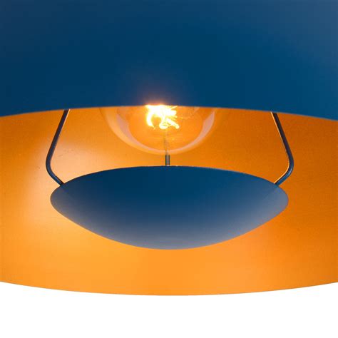 Suspension Siemon En Acier Cm Bleue Luminaire Fr