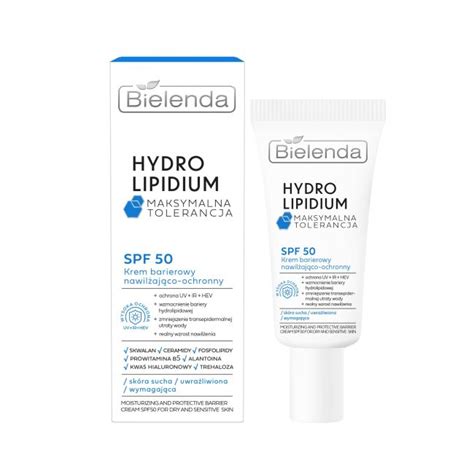 Krem barierowy SPF50 nawilżająco-ochronny, 30 ml, Bielenda | House of ...