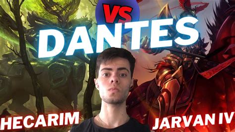 DANTES HECARIM VS JARVAN IV JNG GAMEPLAY Patch 14 13 Season 14