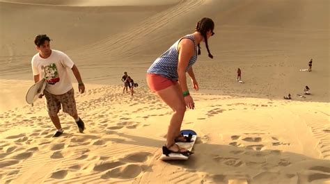 Sandboarding Extreme Sport Or Tourist Attraction Sandboarding