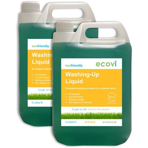 Ecovi Eco Friendly Washing Up Liquid X L Caterclean Supplies