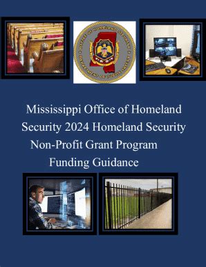 Fillable Online DHS FY24 Nonprofit Security Grant Program Notice Of