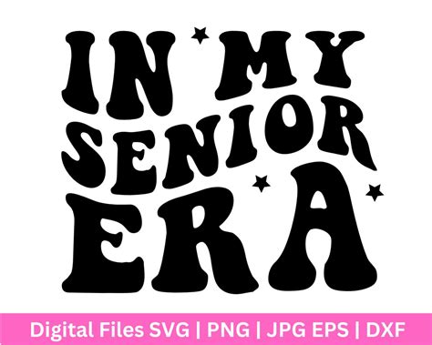 In My Senior Era Svg Senior Svg Class Of Senior Svg