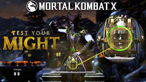 Mortal Kombat X Torres Tradicionais TEST YOUR MIGHT alcançando até o