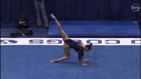 Kyla Ross Floor Ucla Byu 2020 9 900 Youtube