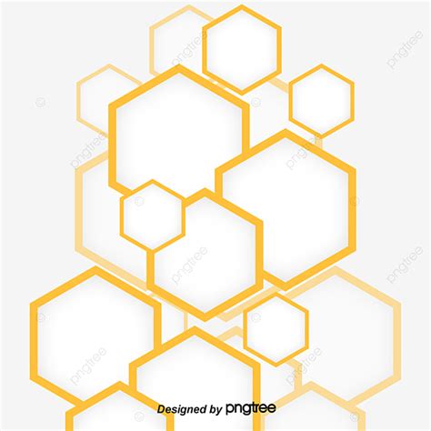 Hexagon Clipart PNG Images, Hexagon Graphics Background Vector ...