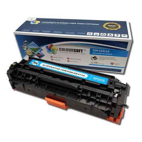 HP 305A Cyan Toner CS CE411A ColourSoft Compatible