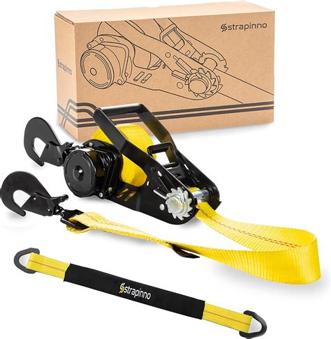 Amazon Strapinno Retractable Ratchet Tie Down Strap 2in X 15ft