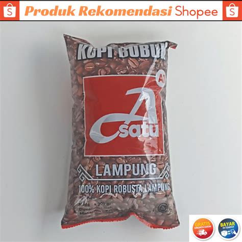 Jual Kopi A1 Asli Pringsewu Lampung Kopi Bubuk A Satu Robusta Original