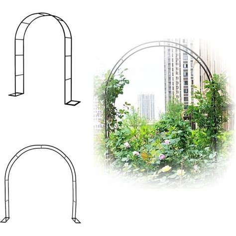 Arceau a Rosiers Arche de Mariage Réglable Fer Forgé Acier Trellis