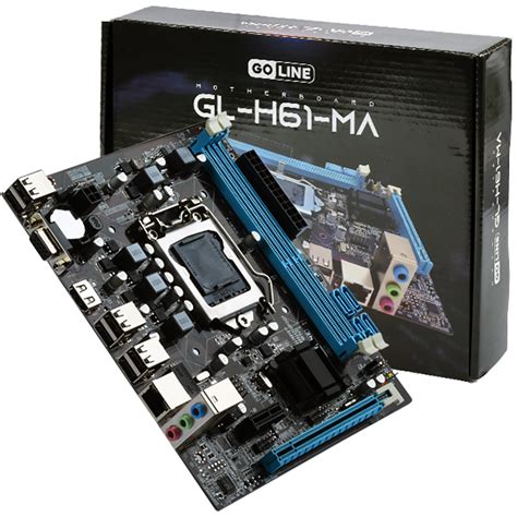 Placa M E Goline Gl H M G Socket Lga Vga E Hdmi Ddr M Snf