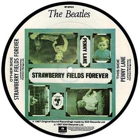 Strawberry Fields Forever Penny Lane Uk Picture Disc