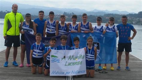 O Clube De Remo De Ribadeo Trae Medallas Do Campionato Galego