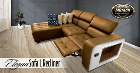 Elegan Sofa L Recliner Mbtech