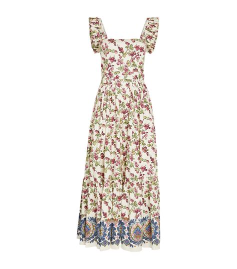 Etro Berry Print Maxi Dress In White Lyst