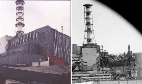 Chernobyl Reactor Before And After