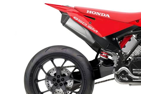 Honda Crf Sm Le V Honda Dans Un Supermot