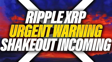 ⚠️urgent Warning To All Ripple Xrp Holders💥major Institution Selling