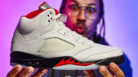 Air Jordan 5 Fire Red 2020 Retro Nike Air Review Youtube