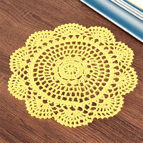 Crochet Doilies Coaster EMBROIDERY ORIGAMI