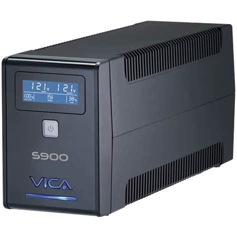 No Break VICA S900 900 VA 550W Display Lcd 6 Contactos