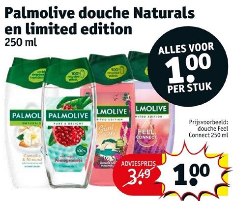 Palmolive Douche Naturals En Limited Edition 250ml Aanbieding Bij Kruidvat