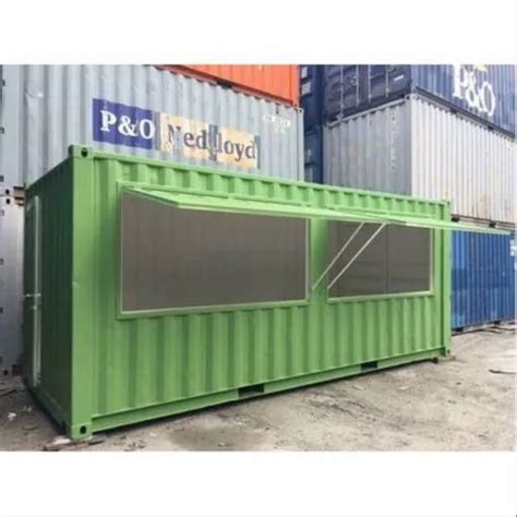 Mild Steel Rectangular Portable Shop Container At Rs 210000 Piece In