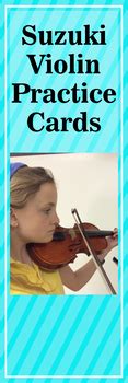 Suzuki Violin Practice Flash Cards Part 2 By Suzuki Violin Practice Shop