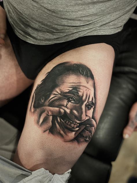 Update 63 Joaquin Phoenix Joker Tattoo Best In Cdgdbentre