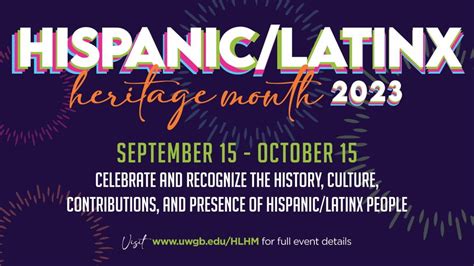 Celebrate Hispanic Latinx Heritage Month With UW Green Bay Featuring