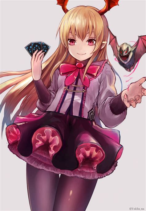 Yukihama Granblue Fantasy Shadowverse Vampy Shingeki No Bahamut Pantyhose Pointy Ears Wings