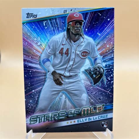 ELLY DE LA Cruz 2024 Topps Chrome Series 1 CSMLB 23 Stars Of MLB