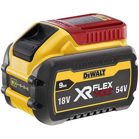 Dewalt Dcb547xr Flexvolt Convertible 18v54v Lithium Ion 9ah Battery