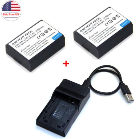 Battery / Charger For LP-E10 Canon DS126291 DS126491 DS126621 DS126741 ...