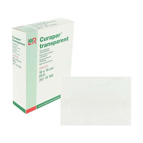 Lohmann Rauscher Curapor Wundverband Steril Transparent