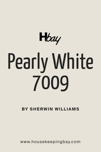 Pearly White 7009 Sw Paint Color By Sherwin Williams