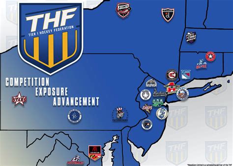 THF East Organizations - Tier 1 Hockey