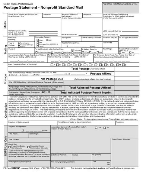 Printable Ps Form 3602 Nz Printable Forms Free Online