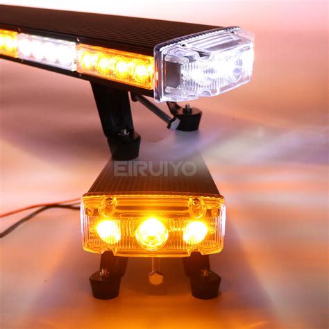 47 50 55 63 Car Truck Tow Led Emergency Warning Strobe Light Bar