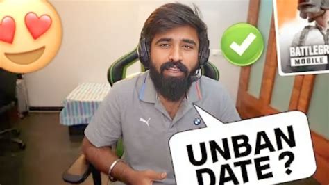 Ghatak On Bgmi Unban In India Unban Bgmi Date Youtube