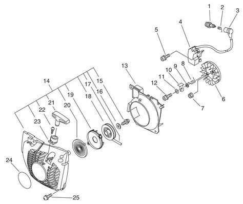 Unveiling The Internal Structure Echo Cs 450 Parts Diagram