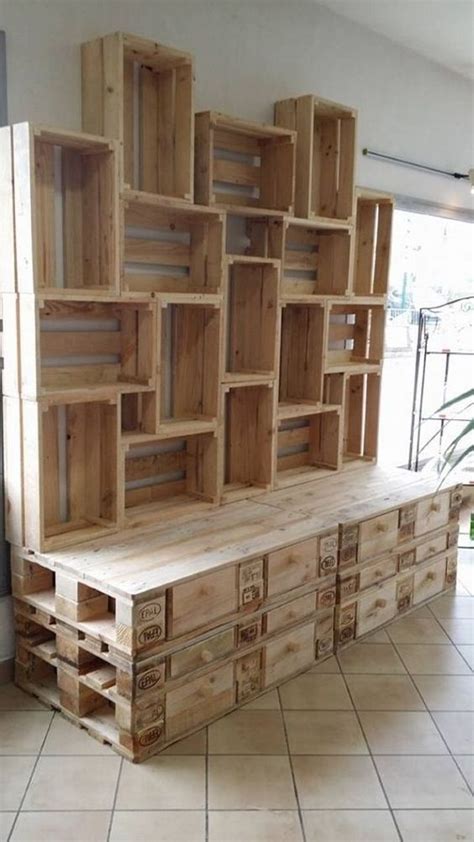 12 Ideas Para Hacer Muebles Con Tarimas Paletas O Pallets Reciclados Geocax